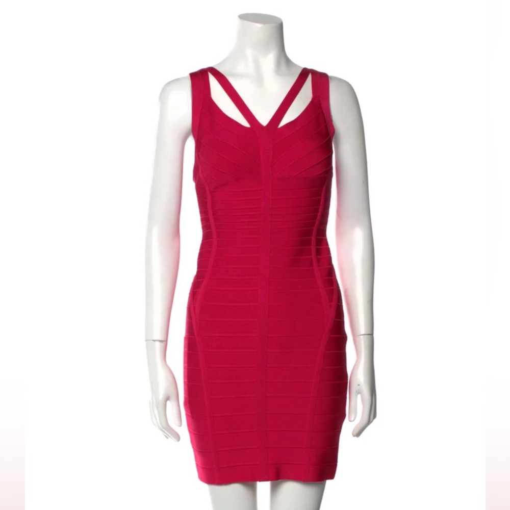 HERVE LEGER size S pink